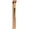 Ekena Millwork Westlake Block Smooth Bracket w/ Offset Brace, Western Red Cedar, 3 1/2"W x 26"D x 30"H BKT0402X26X30WTL05SWR - alternate 2